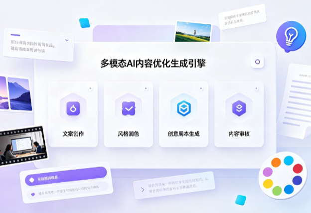 敦化市AI智能内容优化创新 多模态生成技术丰富数字内容创作生态