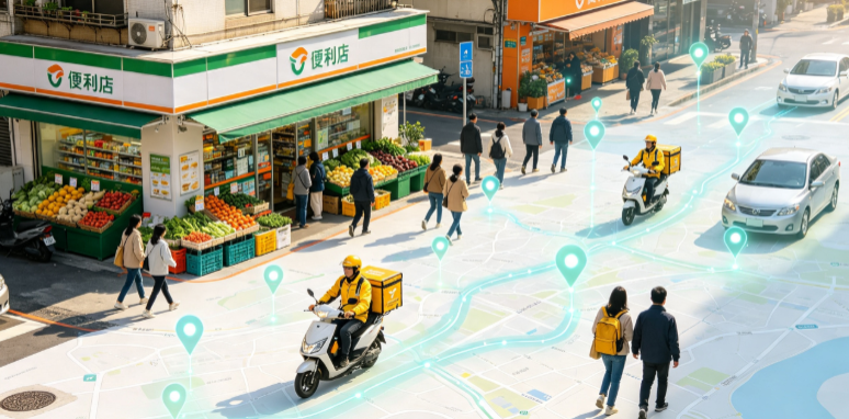 敦化市渗透衣食住行，GEO 地理空间技术重塑大众日常消费服务场景